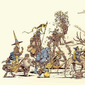 Gallery of illustratioms & Character designs by Jake Parker - USA